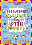 Absolutnie szalony dziennik Lottie Brooks. Autor: Kirby 	Katie. Dadada.pl Okładka książki Absolutnie szalony dziennik Lottie Brooks