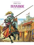 Adaptacje literatury. Ivanhoe. Autor: Stefano Enna, Stefano Garau, Weronika Sztorc. Dadada.pl Okładka książki Adaptacje literatury. Ivanhoe