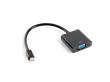 Adapter Lanberg AD-0006-BK (Mini DisplayPort M - D-Sub (VGA) F; 0,20m; kolor czarny). Autor: Irena Brignull. Dadada.pl Okładka książki Adapter Lanberg AD-0006-BK (Mini DisplayPort M - D-Sub (VGA) F; 0,20m; kolor czarny)
