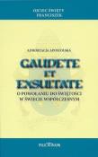 Okładka książki Adhortacja apostolska Gaudete et Exsultate