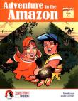 Okładka książki Adventure in the Amazon A2 Comics to learn languages