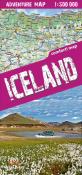 Okładka książki Adventure map Iceland 1:500000
