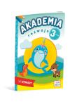 Akademia rozwoju 3-latka. Autor: Marta Ziębakowska, Anna Borchard. Dadada.pl Okładka książki Akademia rozwoju 3-latka