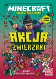 Akcja zwierzaki. Saga Stonesword. Tom 3. Minecraft. Autor: Nick Eliopulos. Dadada.pl Okładka książki Akcja zwierzaki. Saga Stonesword. Tom 3. Minecraft