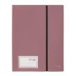 Opakowanie Album ofertowy A4 30kosz. z gumką ciemnoróż STRIGO