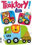 Okładka książki Ale traktory! Kolorowanka z naklejkami