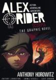 Alex Rider Scorpia. Autor: Anthony Horowitz. Dadada.pl Okładka książki Alex Rider Scorpia