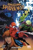 Amazing Spider-Man T.5 Za kulisami. Autor: Nick Spencer. Dadada.pl Okładka książki Amazing Spider-Man T.5 Za kulisami