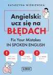 Angielski: ucz się na błędach. Autor: Katarzyna Wiśniewska. Dadada.pl Okładka książki Angielski: ucz się na błędach