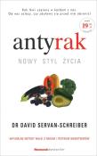 Antyrak. Nowy styl życia. Autor: David Servan-Schreiber. Dadada.pl Okładka książki Antyrak. Nowy styl życia