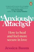 Anxiously Attached wer. angielska. Autor: Jessica Baum. Dadada.pl Okładka książki Anxiously Attached wer. angielska