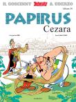 Asteriks T.36 Papirus Cezara. Autor: Jean-Yves Ferri, Didier Conrad, Marek Puszczewicz. Dadada.pl Okładka książki Asteriks T.36 Papirus Cezara