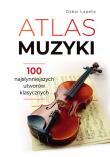 Atlas muzyki. Autor: Oskar Łapeta. Dadada.pl Okładka książki Atlas muzyki
