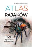 Atlas pająków. Autor: Przemysław Malgrab. Dadada.pl Okładka książki Atlas pająków