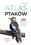 Atlas ptaków. 250 gatunków żyjących w Polsce. Autor: Jan Król. Dadada.pl Okładka książki Atlas ptaków. 250 gatunków żyjących w Polsce
