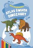 Opakowanie Atlas Świata Dinozaury kolorowanka 2 sztuki