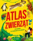 Atlas zwierząt. Przewodnik po zagrożonych gatunkach. Autor: Jackson Tom. Dadada.pl Okładka książki Atlas zwierząt. Przewodnik po zagrożonych gatunkach