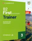 Opakowanie B2 First For Schools Trainer 3 Trainer without Answers with Digital Pack