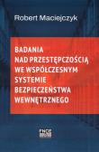 Okładka książki Badania nad przestępczością we współczesnym..