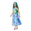 Barbie Księżniczka Lalka Niebiesko-zielony strój. Wydawca: Mattel. Dadada.pl Opakowanie Barbie Księżniczka Lalka Niebiesko-zielony strój