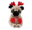 Opakowanie Beanie Babies Mittens - brązowy pies 15 cm