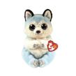 Opakowanie Beanie Babies Thunder - niebieski husky 15 cm