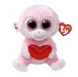 Opakowanie Beanie Boos Gigi - małpka z sercem 15cm