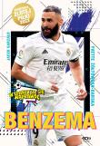 Benzema. Napastnik idealny. Autor: Yvette Żółtowska-Darska. Dadada.pl Okładka książki Benzema. Napastnik idealny