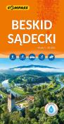Beskid Sądecki - mapa laminowana 1:50 000. Autor:   Praca zbiorowa. Dadada.pl Okładka książki Beskid Sądecki - mapa laminowana 1:50 000