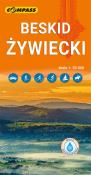 Beskid Żywiecki wersja laminowana 1:50 000. Autor:   Praca zbiorowa. Dadada.pl Okładka książki Beskid Żywiecki wersja laminowana 1:50 000