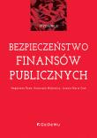 Bezpieczeństwo finansów publicznych w.2. Autor: Redo Magdalena, Katarzyna Wójtowicz. Dadada.pl Okładka książki Bezpieczeństwo finansów publicznych w.2