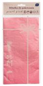 Opakowanie Bibułka do pakowania 50x70cm 5 arkuszy perłowy róż