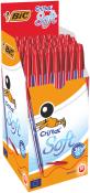 BIC Cristal Soft Długopis czerwony Pudełko 50szt. Wydawca: Bic. Dadada.pl Opakowanie BIC Cristal Soft Długopis czerwony Pudełko 50szt
