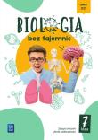 Biologia bez tajemnic zeszyt ćwiczeń klasa 7 szkoła podstawowa. Autor: Julia Idziak, Olivia Dycewicz, Kamila Narewska-Prella. Dadada.pl Okładka książki Biologia bez tajemnic zeszyt ćwiczeń klasa 7 szkoła podstawowa