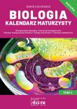 Biologia Kalendarz Maturzysty T.1. Autor: Kaczmarek Dawid. Dadada.pl Okładka książki Biologia Kalendarz Maturzysty T.1