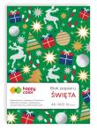 Blok efekt XMAS A5 150-230g 10 arkuszy  Happy Color. Wydawca: HAPPY COLOR. Dadada.pl Opakowanie Blok efekt XMAS A5 150-230g 10 arkuszy  Happy Color