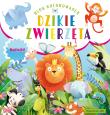 Blok kolorowanek. Dzikie zwierzęta. Autor: Opracowanie zbiorowe. Dadada.pl Okładka książki Blok kolorowanek. Dzikie zwierzęta