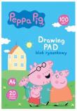 Opakowanie Blok rysunkowy A4/20K Peppa Pig (10szt) ASTRA