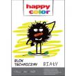 Opakowanie Blok techniczny biały A4 170g Happy Color pakiet 20sztuk