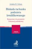Okładka książki Blokada rachunku podmiotu kwalifikowanego