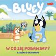 Bluey. W co się pobawimy? Książka z okienkami. Autor:   Praca zbiorowa. Dadada.pl Okładka książki Bluey. W co się pobawimy? Książka z okienkami