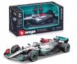 Opakowanie Bolid F1 Mercedes-AMG W13 E Hamilton 1:43 BBURAGO
