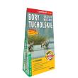 Bory Tucholskie, Kaszuby, Kociewie laminowana mapa turystyczna 1:150 000. Autor: Opracowanie zbiorowe. Dadada.pl Okładka książki Bory Tucholskie, Kaszuby, Kociewie laminowana mapa turystyczna 1:150 000