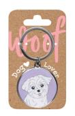 Opakowanie Brelok dla psiarzy - maltańczyk