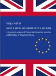 Brexit in British and German Political Discourse. Autor: Patrycja Kubicha. Dadada.pl Okładka książki Brexit in British and German Political Discourse