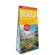 Bruksela laminowany map&guide 2w1 przewodnik i mapa. Autor: Drążek Anna. Dadada.pl Okładka książki Bruksela laminowany map&guide 2w1 przewodnik i mapa