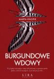 Burgundowe Wdowy. Autor: Knopik Marta. Dadada.pl Okładka książki Burgundowe Wdowy