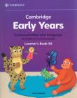 Okładka książki Cambridge Early Years Communication and Language for English as a Second Language Learner's Book 3A