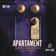 CD MP3 Apartament. Autor: Izabela Janiszewska. Dadada.pl Okładka książki CD MP3 Apartament