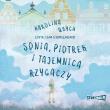 CD MP3 Sonia, Piotrek i tajemnica rzygaczy. Autor: Ubych Karolina. Dadada.pl Okładka książki CD MP3 Sonia, Piotrek i tajemnica rzygaczy